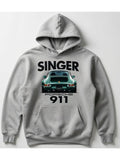 Bluza z kapturem Porsche 911 Singer Back