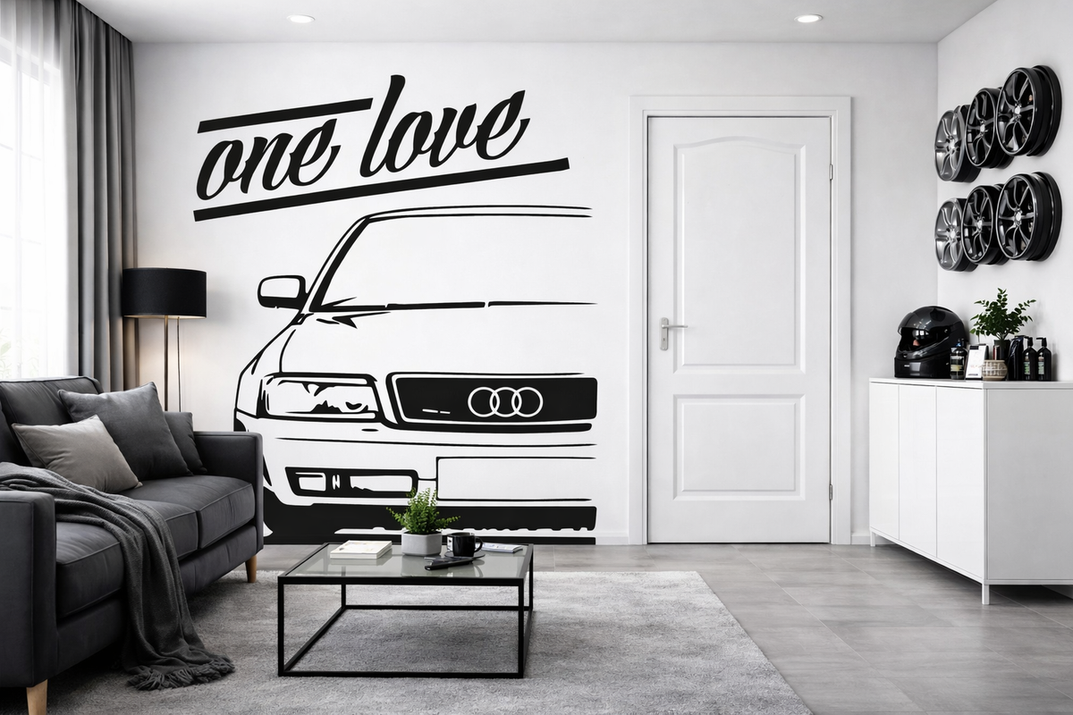 Naklejka AUDI 80