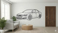 Naklejka AUDI A6
