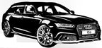 Naklejka AUDI RS6