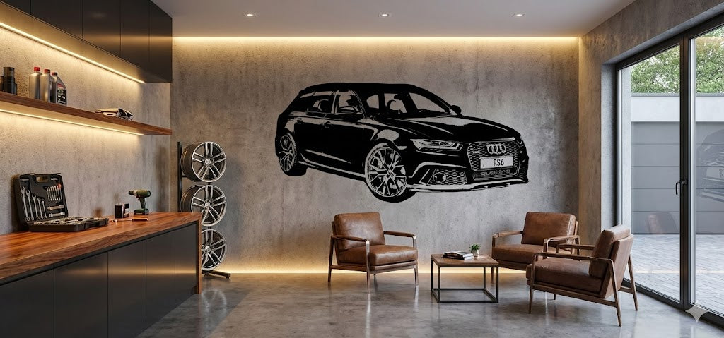 Naklejka AUDI RS6
