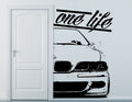 Naklejka BMW 5 DRZWI