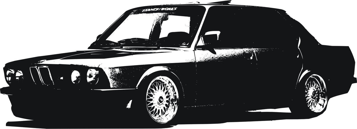 Naklejka BMW E28