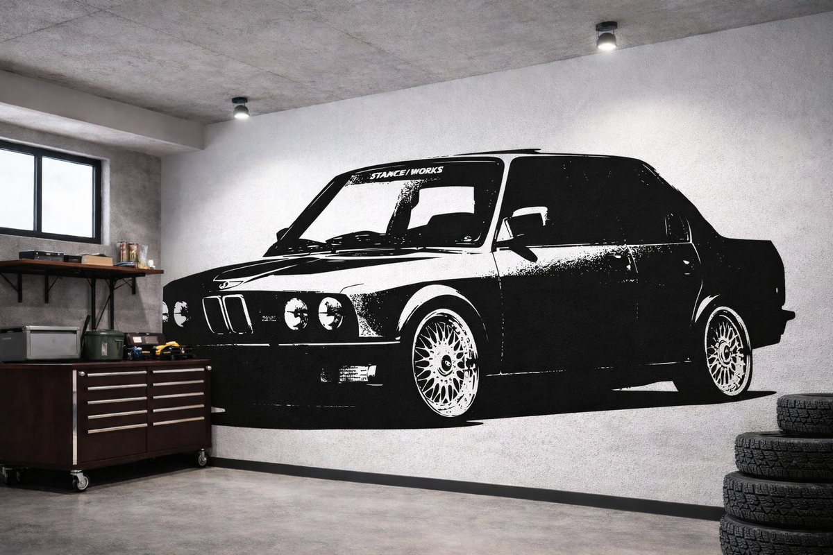 Naklejka BMW E28