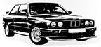 Naklejka BMW E30