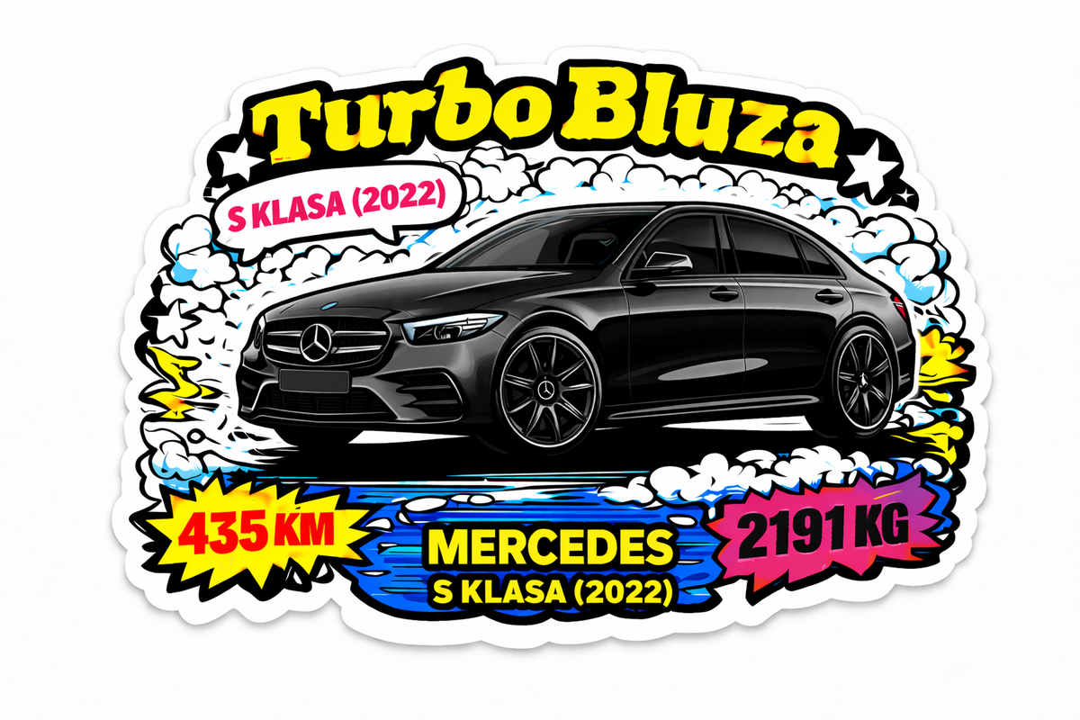 Bluza "TURBO" MERCEDES S klasa