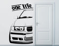 Naklejka BMW e36 DRZWI