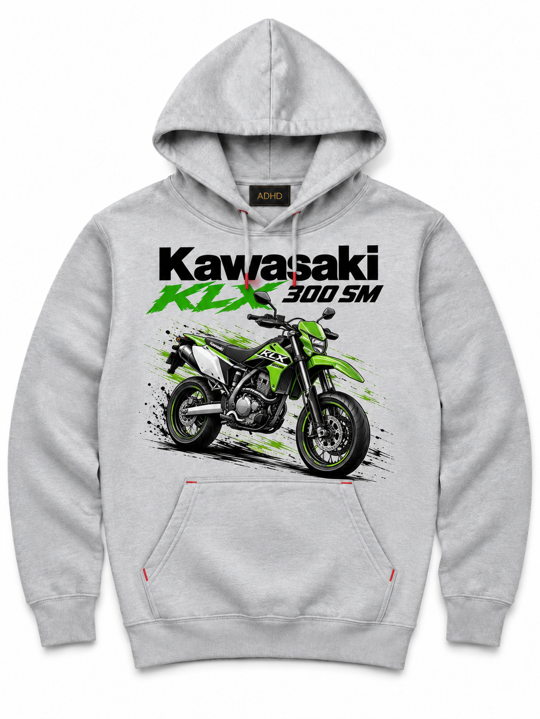 Szara kangurka ADHD Kawasaki KLX 300 SM