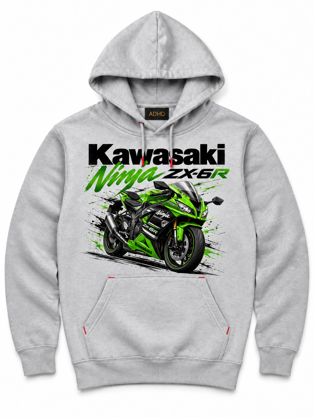 Szara kangurka ADHD Kawasaki Ninja ZX-6R