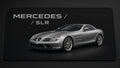 Podkładka Mercedes SLR