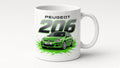Kubek Peugeot 206