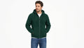 Polar rozpinany Butelkowa zieleń