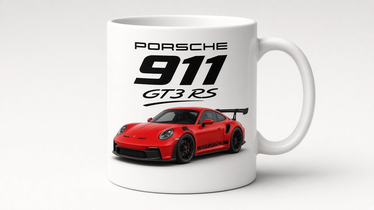 Kubek Porsche 911gt 3 RS