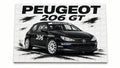 Puzzle Peugeot 206 GT
