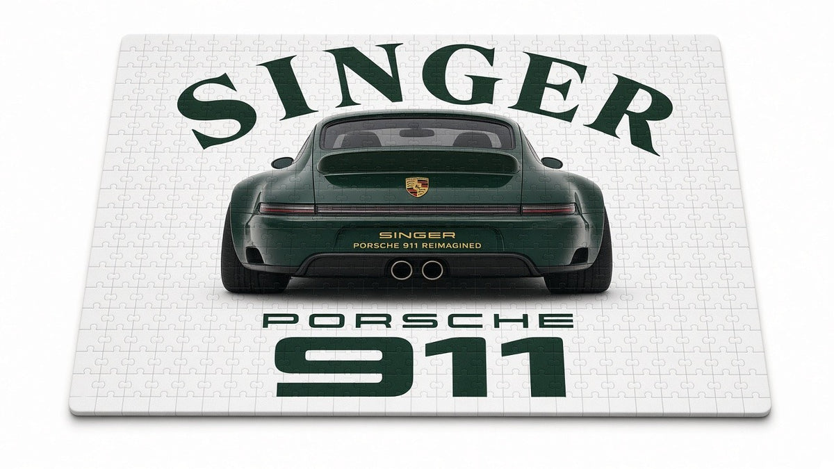 Puzzle Porsche 911 Singer Back