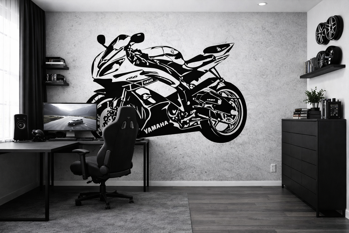 Naklejka YAMAHA R6